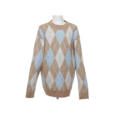 Tröja (Brun, Blå, Vit) från Lindex Kids Akryl, Elastan, Polyester, Ull