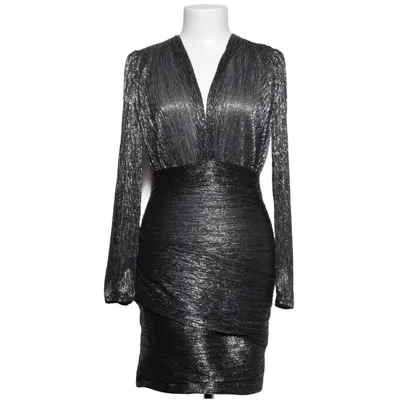 Cocktailjurk (Zwart, Zilver) van Maje Elastaan, Metallvezel, Polyester