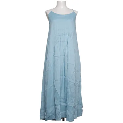 Maxi dress (Blue) from Massimo Dutti Linen, Viscose