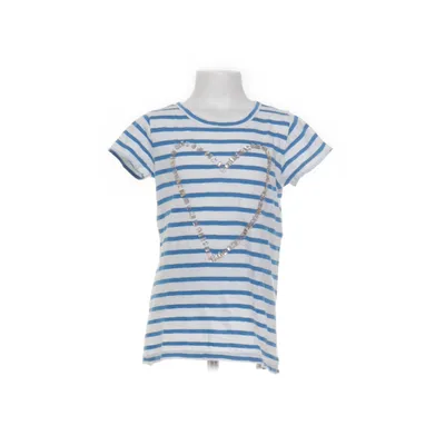 T-shirt (Vit, Blå) från Crewcuts Bomull