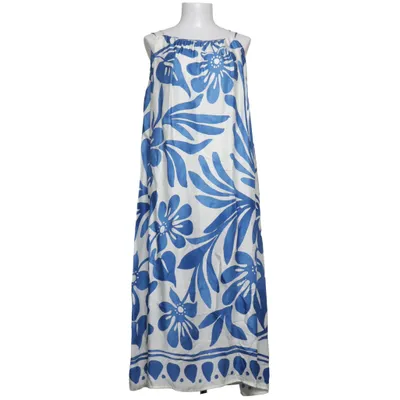 Robe longue (Bleu, Blanc) de Xandres Viscose