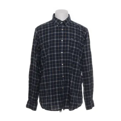 Buttondownskjorte (Blå, Flerfarvet) fra Barbour Bomuld, Lyocell