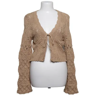 Wrap cardigan (Beige) from Zara Cotton