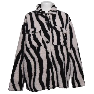 Overshirt (Black, Beige) from NA-KD Faux fur, Polyester