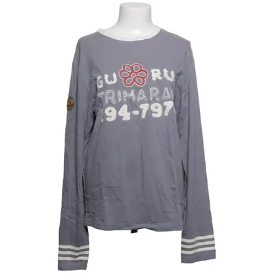 Long sleeve T-shirt (Gray, White) from Guru Cotton