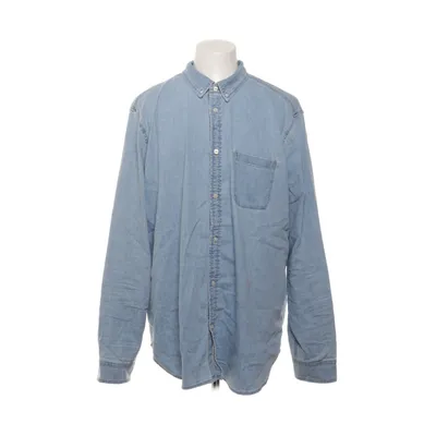 Jeansskjorta (Blå) från Gap Bomull, Elastan, Polyester