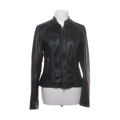 Läderjacka (Svart) från Cappuccini Skinn, Polyester