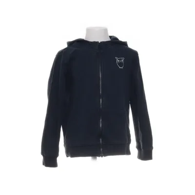 Capuchon sweater (Blauw) van Knowledge Cotton Apparel Organisch katoen