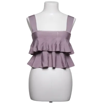 Crop top (Lila) van Zara Polyamide, Viscose