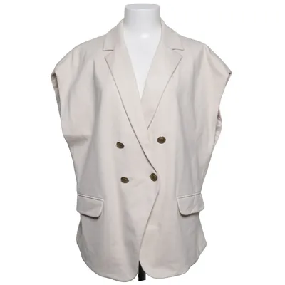 Vest (Beige) from Summum Acetate, Elastane, Polyamide, Viscose