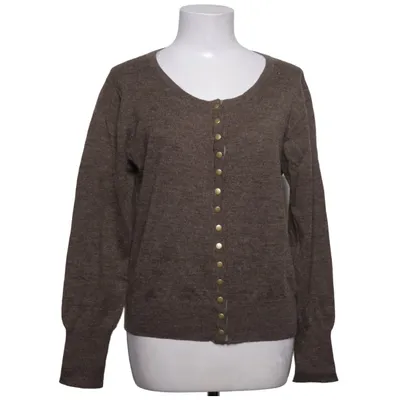 Cardigan (Bruin) van Flash Woman City Acryl, Merinowol