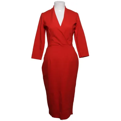 Dress (Red) from Closet London Elastane, Polyamide, Viscose