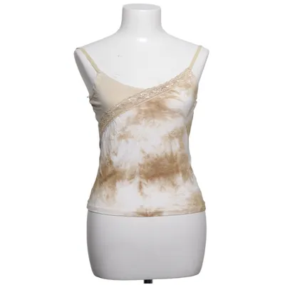 Tank Top (Brown, White) from Crazy World