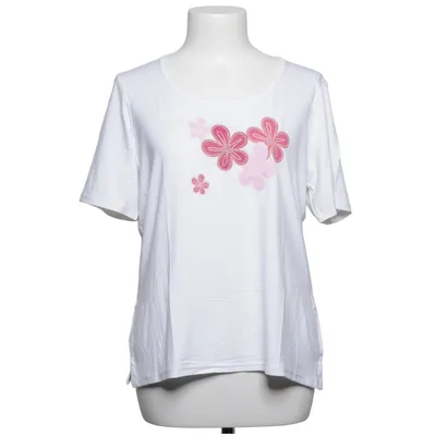 T-shirt (Blanc, Rose) de Westerlind Élasthane, Viscose