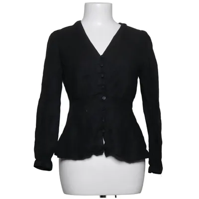 Blouse (Black) from Oysho Linen, Viscose