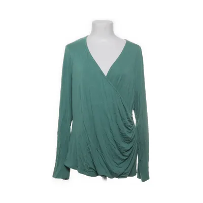 Wikkelblouse (Groen) van Indiska Elastaan, Viscose