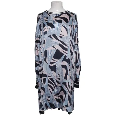 Dress (Blue, Black, White, Multicolored) from Marc Cain Elastane, Silk, Viscose