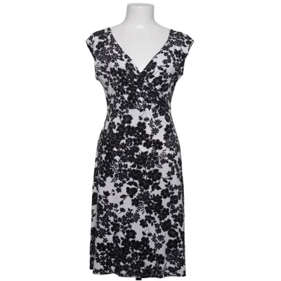 Kjole (Sort, Hvid) fra No Man's Land Elastan, Viscose
