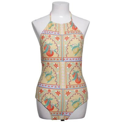 Maillot de bain une pièce (Jaune, Multicolore) de Chelsea Peers Élasthane, Polyester