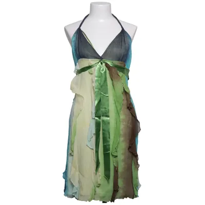 Robe dos-nu (Vert, Bleu, Marron) de Bcbgmaxazria Polyester, Soie