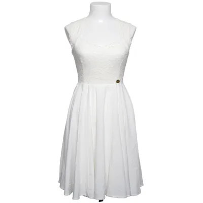 Kjole (Hvid) fra Chiara Forthi Elastan, Polyamid, Viscose