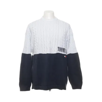 Tröja (Vit, Blå) från Tommy Hilfiger Jeans Bomull