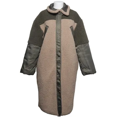 Vinterkappa (Beige, Grön) från KappAhl Polyester