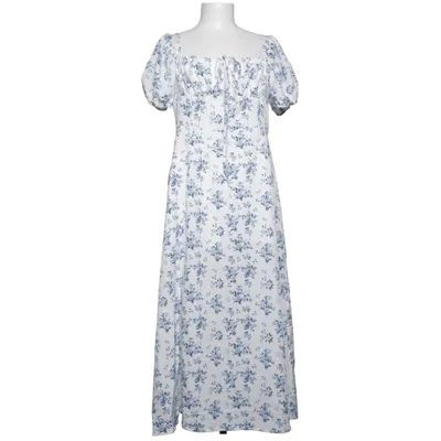 Maxi dress (White, Blue) from Dazy Elastane, Polyester