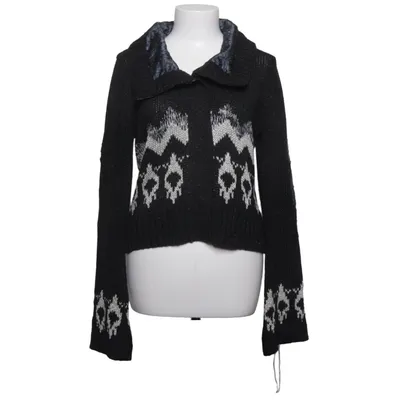 Strickjacke (Schwarz, Grau) von Culture Acryl, Baumwolle, Polyester