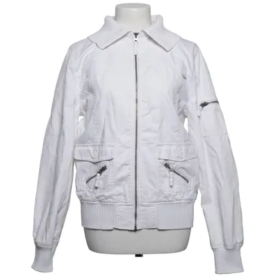 Jacket (White) from Blendshe Cotton, Nylon