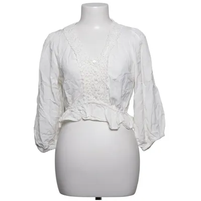 Blouse (Wit) van FB Sister Katoen, Linnen, Viscose