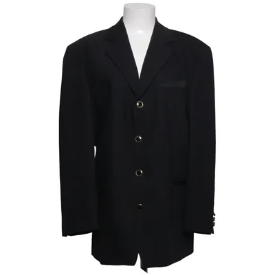 Blazer (Zwart) van Wilvorst Katoen, Elastaan, Polyamide, Viscose, Wol