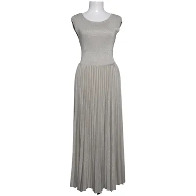 Robe longue (Argent) de Jake*s Collection Polyester, Viscose