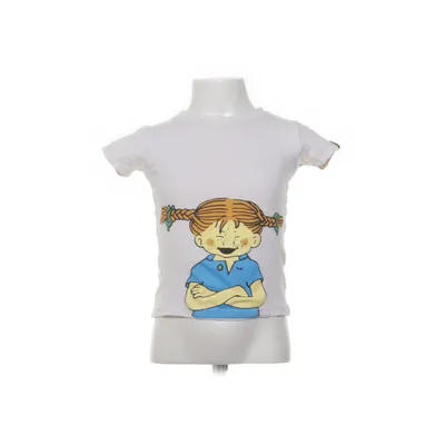 T-shirt (Vit, Flerfärgad) från Pippi Långstrump