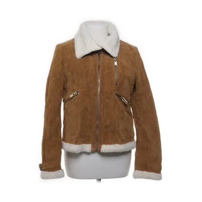 Shearlingjacka (Brun, Vit) från Zara Woman Skinn