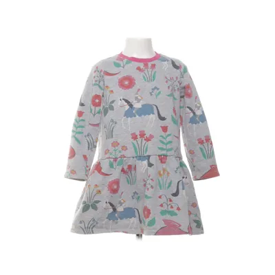 Klänning (Grå, Flerfärgad) från Mini Boden Bomull, Polyester