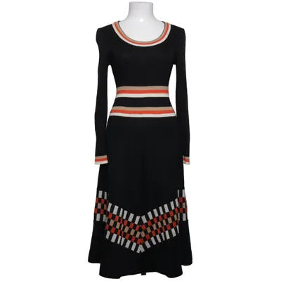 Dress (Black, Multicolored) from Nordiska Kompaniet Acrylic, Wool