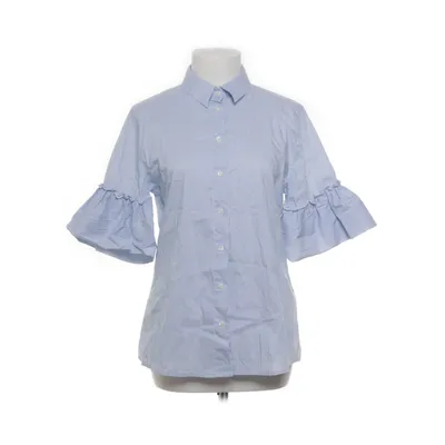 Korte mouwen shirt (Blauw, Wit) van Nadine H Katoen, Elastaan, Polyamide