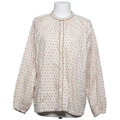 Blouse (Beige, Meerkleurig) van Basic Apparel Organisch katoen