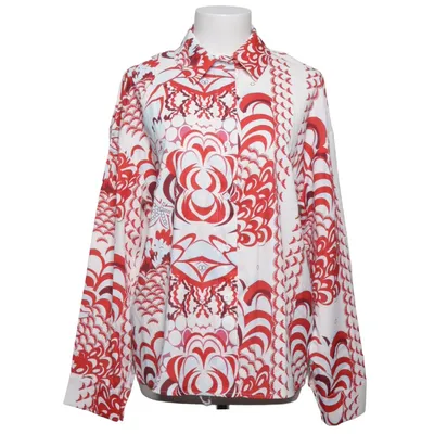 Bluse (Hvid, Rød, Flerfarvet) fra Golden Live Polyester