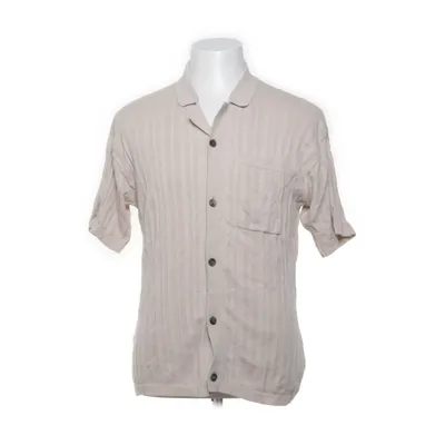 Korte mouwen shirt (Beige) van Premium by Jack & Jones Katoen, Linnen