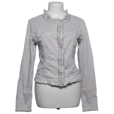 Veste en jean (Gris)