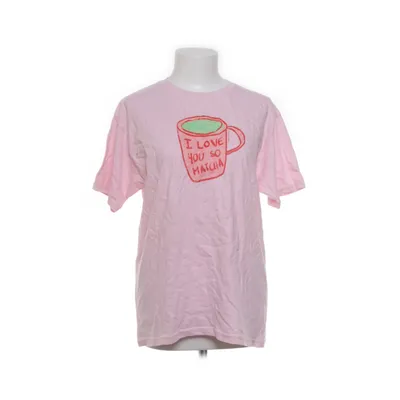 T-shirt (Roze, Meerkleurig) van Gildan Katoen