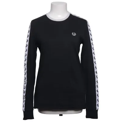 Långärmad t-shirt (Svart) från Fred Perry Sportswear Bomull, Elastan, Polyester
