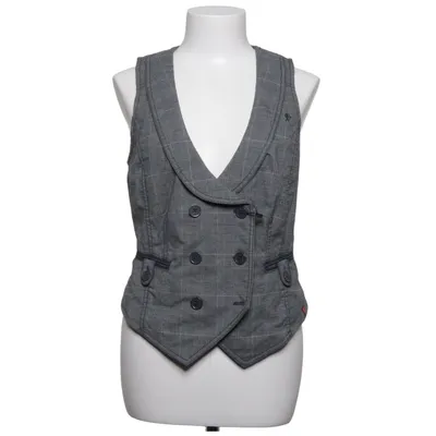 Kostuumgilet (Grijs) van EDC by ESPRIT Elastaan, Polyamide, Polyester, Viscose