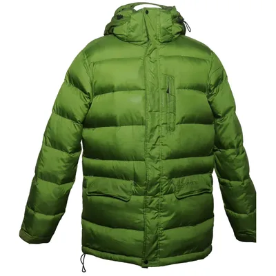 Dunjakke (Grøn) fra Everest Dun, Fjer, Polyamid, Polyester
