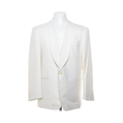 Smokingkavaj (Vit) från Roy Robson Polyester, Viskos, Ull