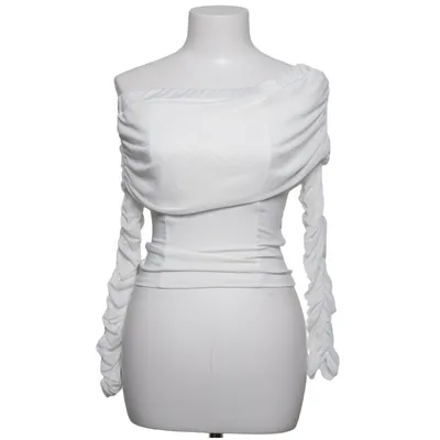 Top (Wit) van Fashion Nova Elastaan, Polyester
