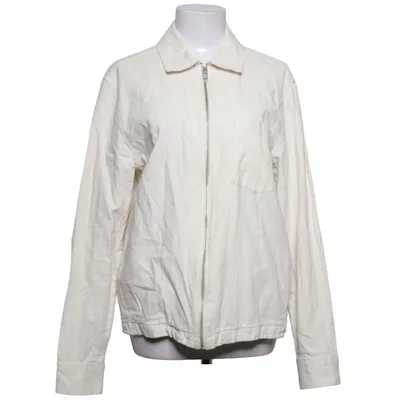 Skjortejakke (Beige) fra Weekday Bomuld, Linned