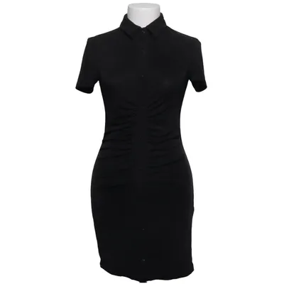 Robe chemise (Noir) de QuZu Élasthane, Polyester